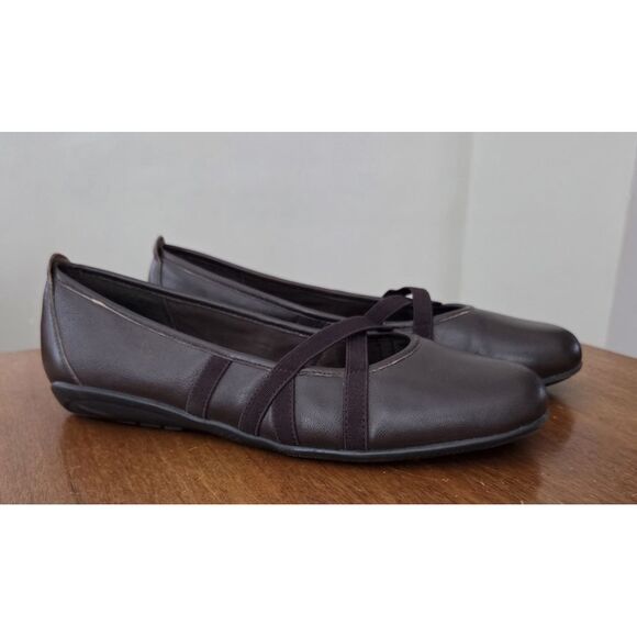 Walking Cradles Mary Jane Straps Brown‎ 8.5 N - Picture 1 of 6
